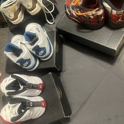 Size 7c $55(SOME)2 For $100.00 (Size 6c On The Other Page.. Different Style!! Different Prices!! Jordan’s, Nike’s,Etc.  In  New Condition!!