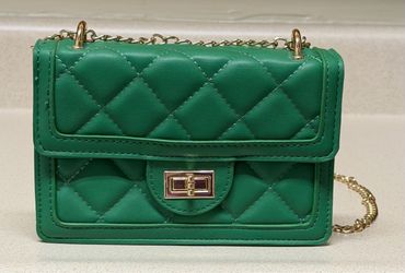 Mini green handbag