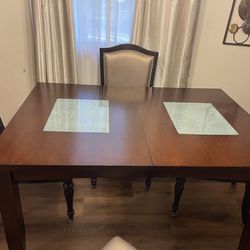Solid Wood Dining Room Table 