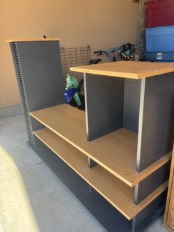 Multipurpose  Entertainment Center - Shelving Solid