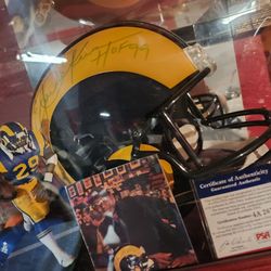 Eric Dickinson Signed Russell Helmet