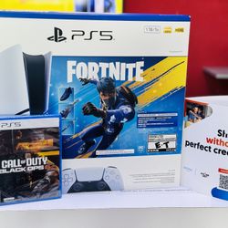 PlayStation 5 Disc Bundle With Call Of Duty Game On Lease To own Option😱🫨