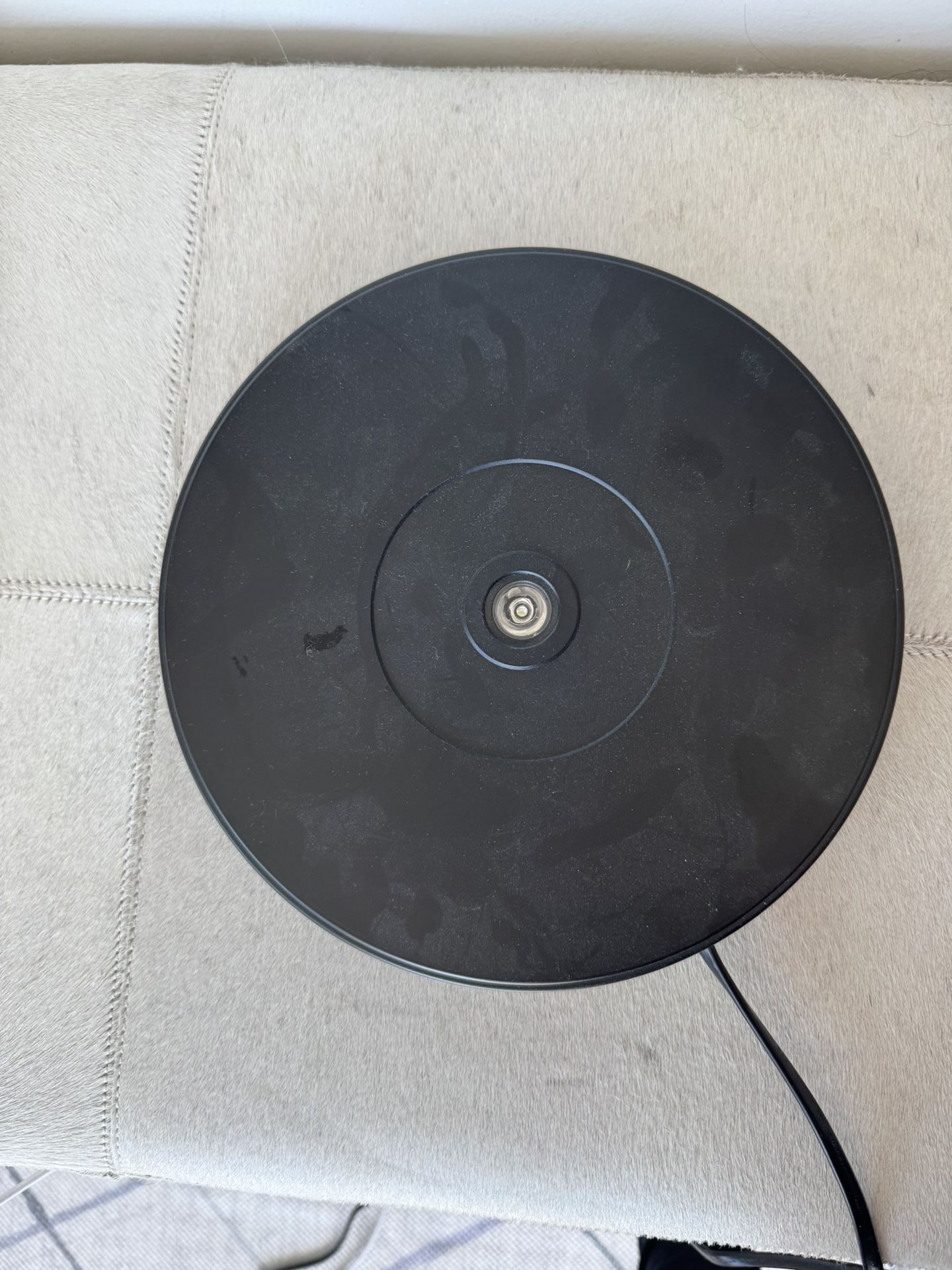 Rotating Black Lit Art Stand