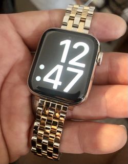 38/40mm Michele Apple watch band. Two tone. Excellent! 