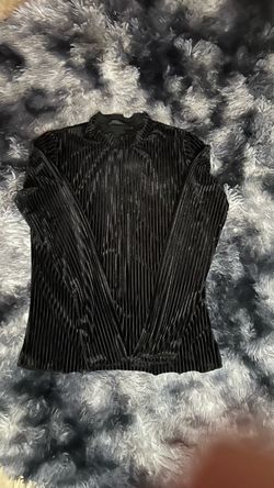 Black Long Sleeve Top
