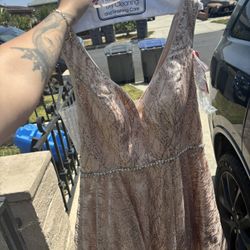 Brand New Blush Prom Dress 