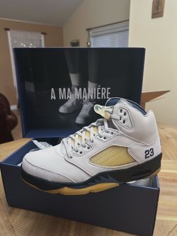 A Ma Maniere Jordan 5 Retro Dawn Sz 9.5M