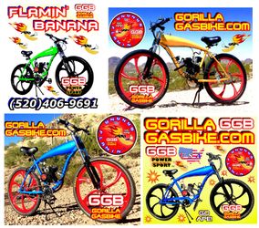 NEW MOTORIZED BIKE PARTS ENGINES KITS BICYCLES GALORE