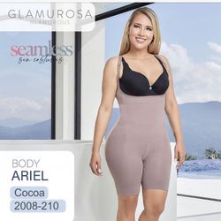 Colombian 🇨🇴 Seamless Beige Bodysuit XL