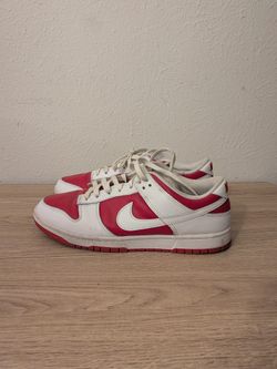 Nike Dunk Low Retro White University Red Men's Size 11 DD1391-600