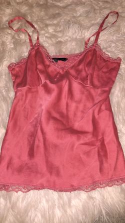 Lacey pink tank