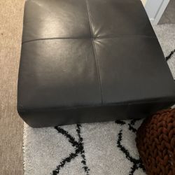 Dark brown Ottoman