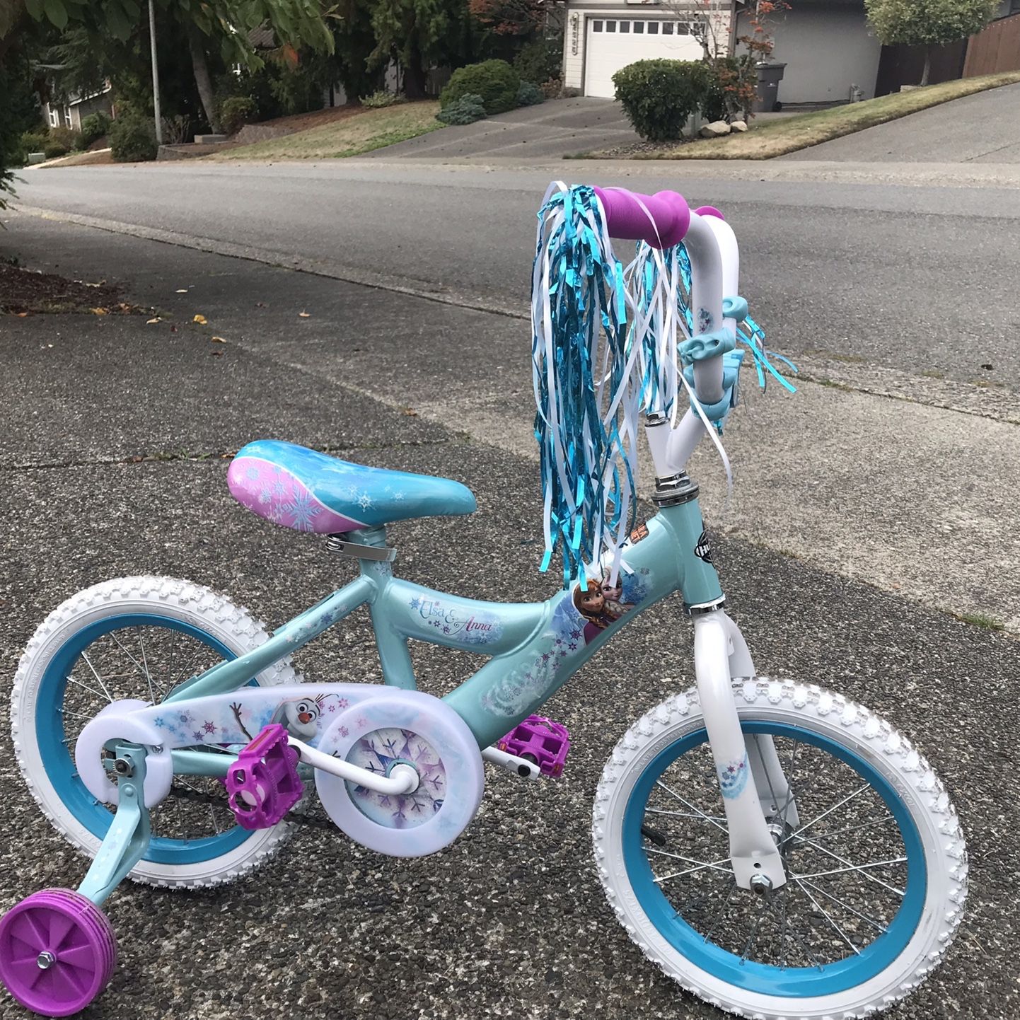Frozen bike with training wheels deals