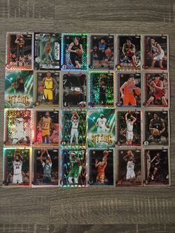 24 - 2026 Topps Chrome Update Series Basketball Cards For 35 (Rookies, Raywaves, X Factors, Silver, Inserts Etc....