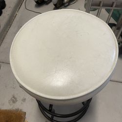 Leather & Steel Bar Stools 