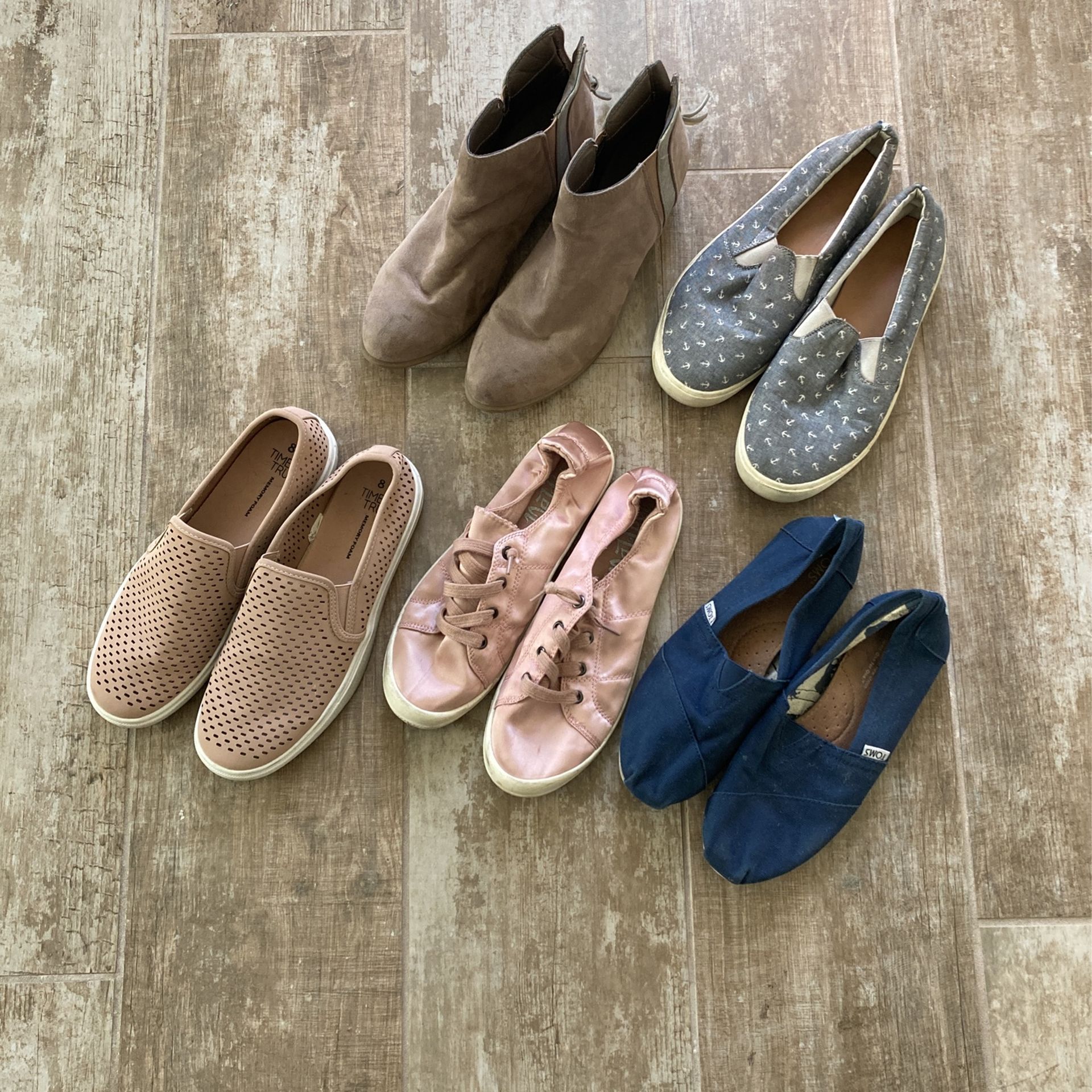 Womens Shoes 5 Pairs