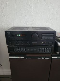Vintage Onkyo A-RV400 Integrated Stereo Amplifier RI Phono Input Made in Japan