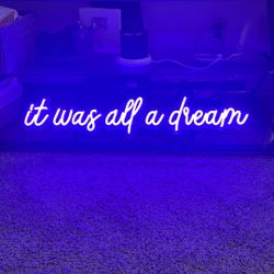 Neon Sign With Dimmer 