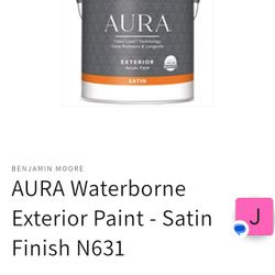Benjamin Moore Aura Exterior Satin There Best Paint Make It Into Any Color