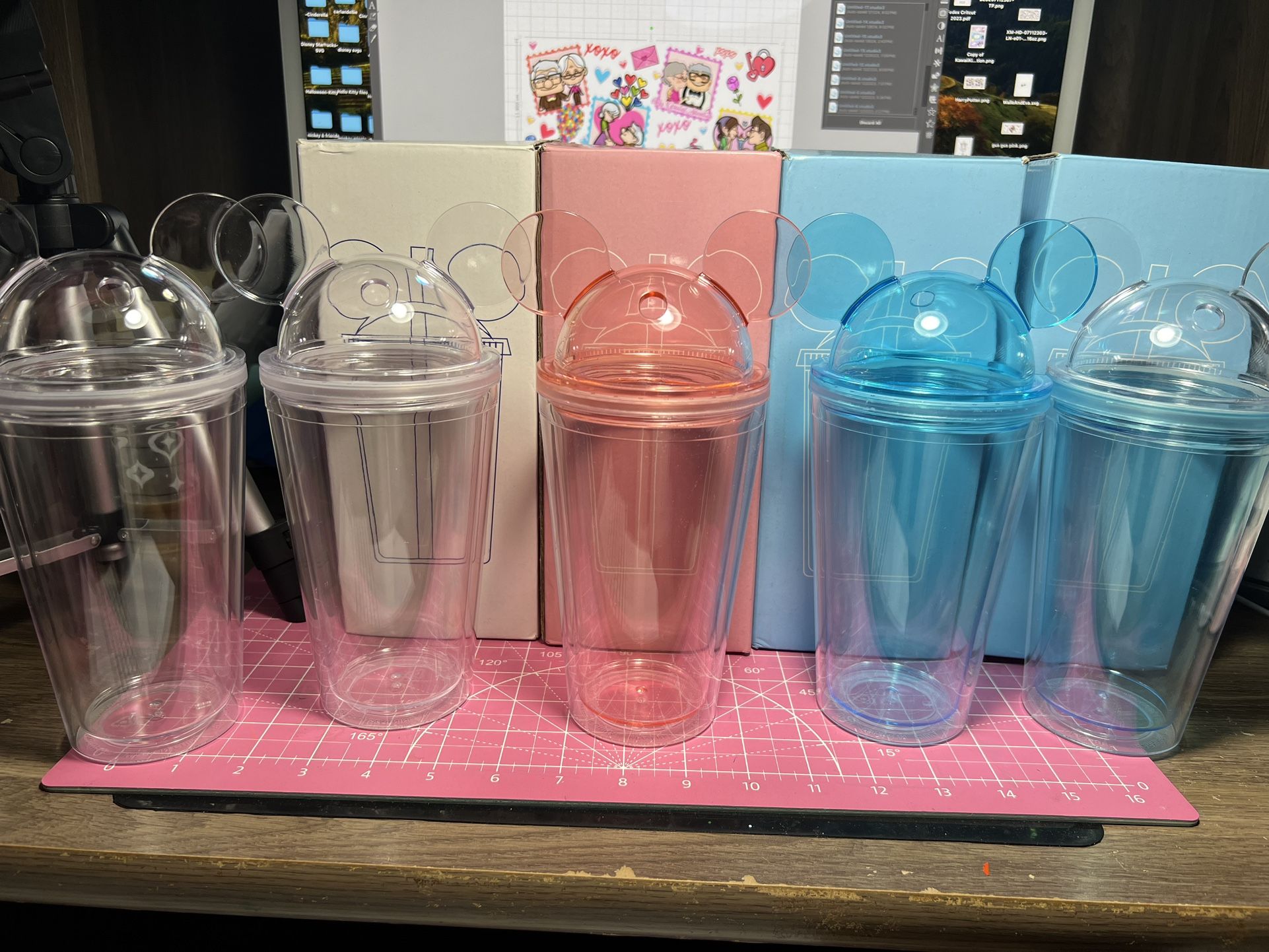 Mickey Ears Tumblers 