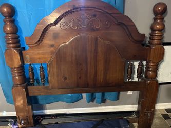 Head Board And Frame Queen Size Bed