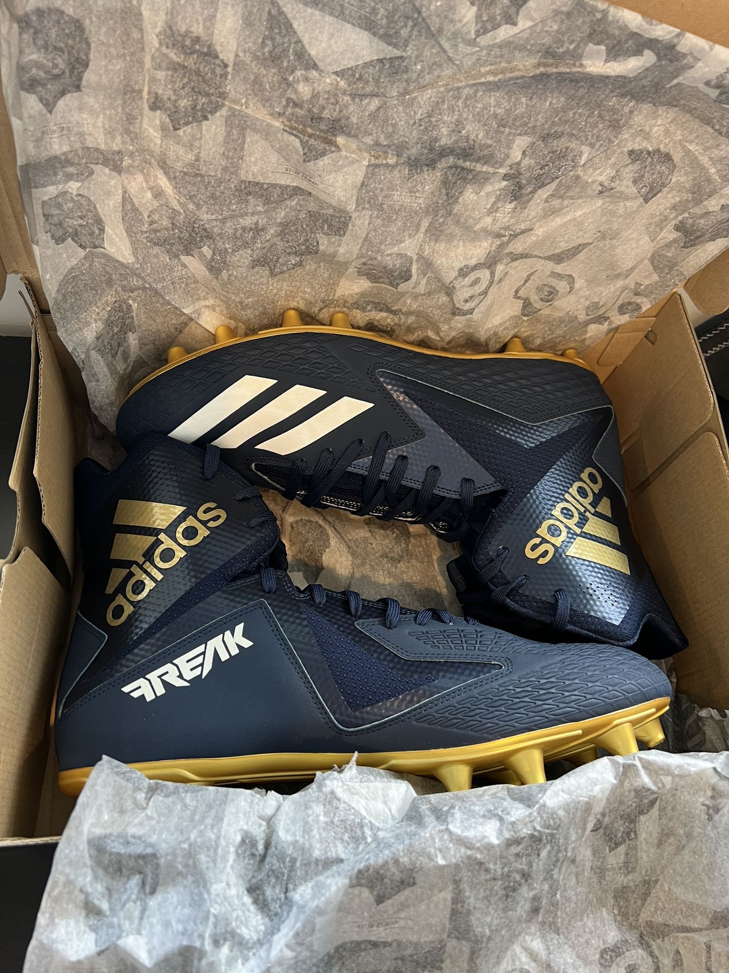 Adidas Freak High Top Football Cleats (NIB)