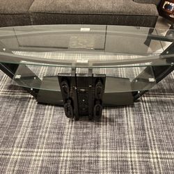 Glass TV Stand 