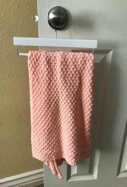 Mermaid knitted blanket