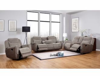 Nisa brown Reclining 3pc 😋🔥🌹😋🚛😂