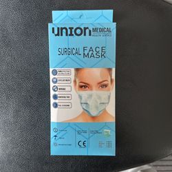 1,500 New Packaged Surgical Face masks 