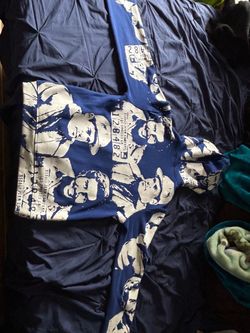 Asaali Jeans Los Angeles Graphic zipper up hoodie