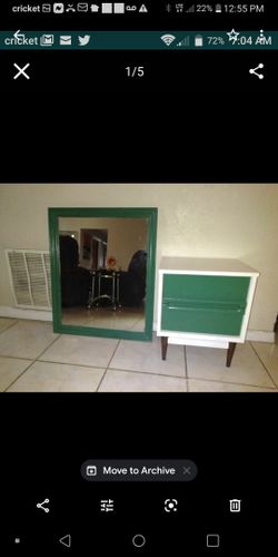 Night stand n mirror