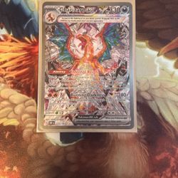 #1 Rare In Obsidian Flame Set; “Charizard ex” Holo, Full Art 