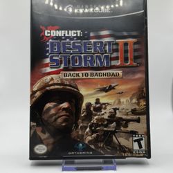 Conflict Desert Storm II : Back To Baghdad | GameCube | Game & Case 
