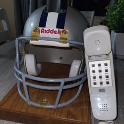 Vintage NFL Cowboys Helmet Phone