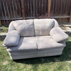 Microsuede Couch