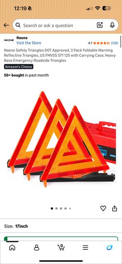 Warning triangles