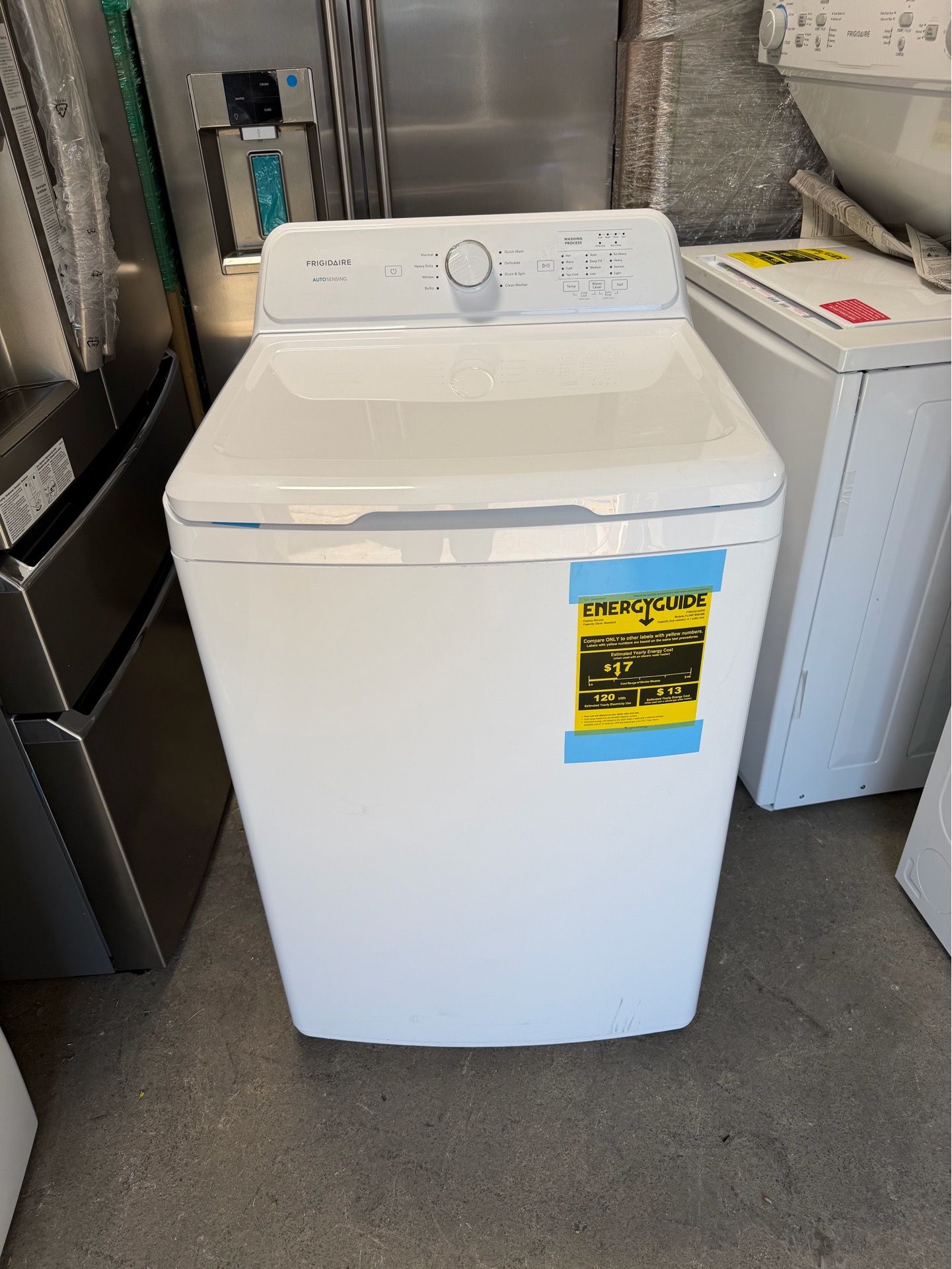 Frigidaire washer brand new one receipt for 6 months warranty
