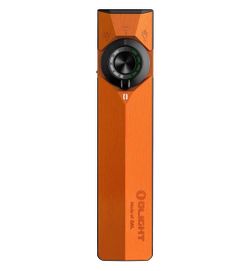 OLIGHT ArkPro Ultra Rechargeable Flat EDC Flashlight, 1700 Lumens, Amber Orange Green Beam, UV Light, White LED, OAL, Pocket Flashlight, USB-C Magneti