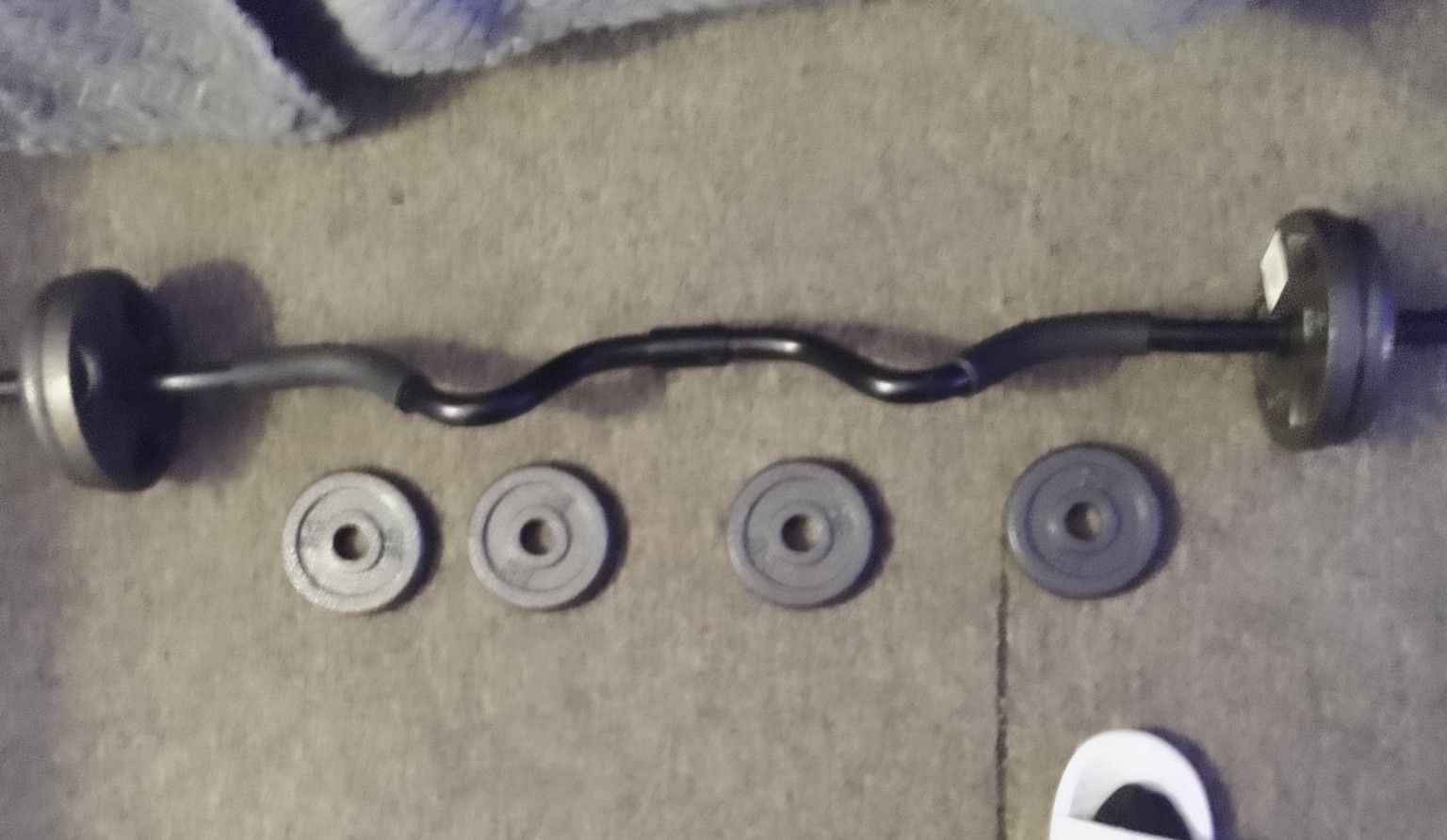 Ez Curl Bar (Workout Equipment)