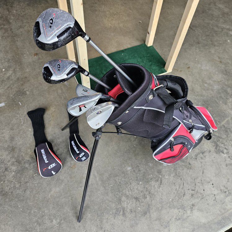 Precise XD-J Junior Golf Clubs With Bag