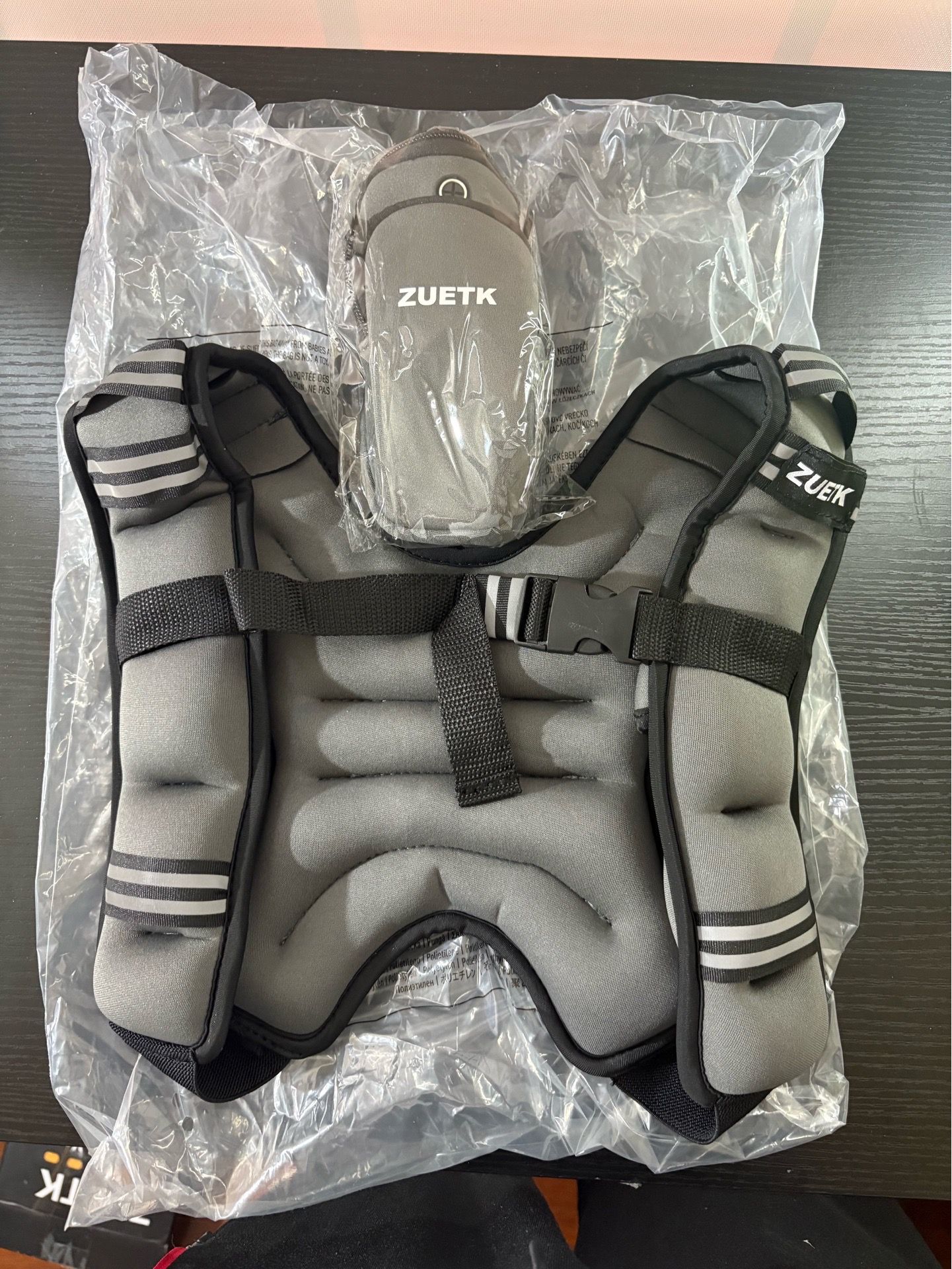 🔥 6LB Weighted Vest for Workout Running Fitness Training – $25 🔥(Gray)