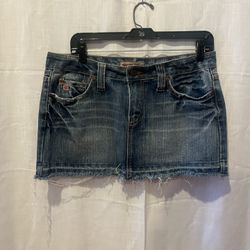 Jean Mini Skirt Size 11