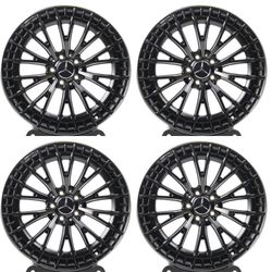 20" Staggered Mercedes-Benz AMG Wheels Rims Set of 4 20x8.5 20x9.5 5x112