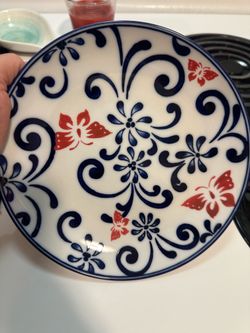 Butterfly Blossom Dessert Plates