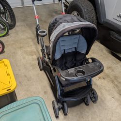 Sit And Stand Stroller By Baby Trends
