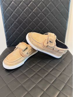Toddler Boys Nautica Beige Shoes - Size 9C