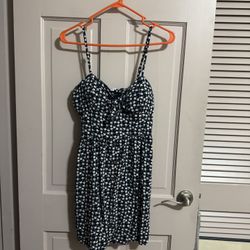 Womens AUW Mini Summer Floral Dress Size XL