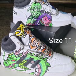 Customized High Top Addidas 