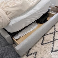 Room & Board Queen Bed & Mattress